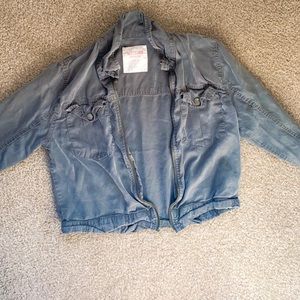 Mossimo Green Army-Style Jacket